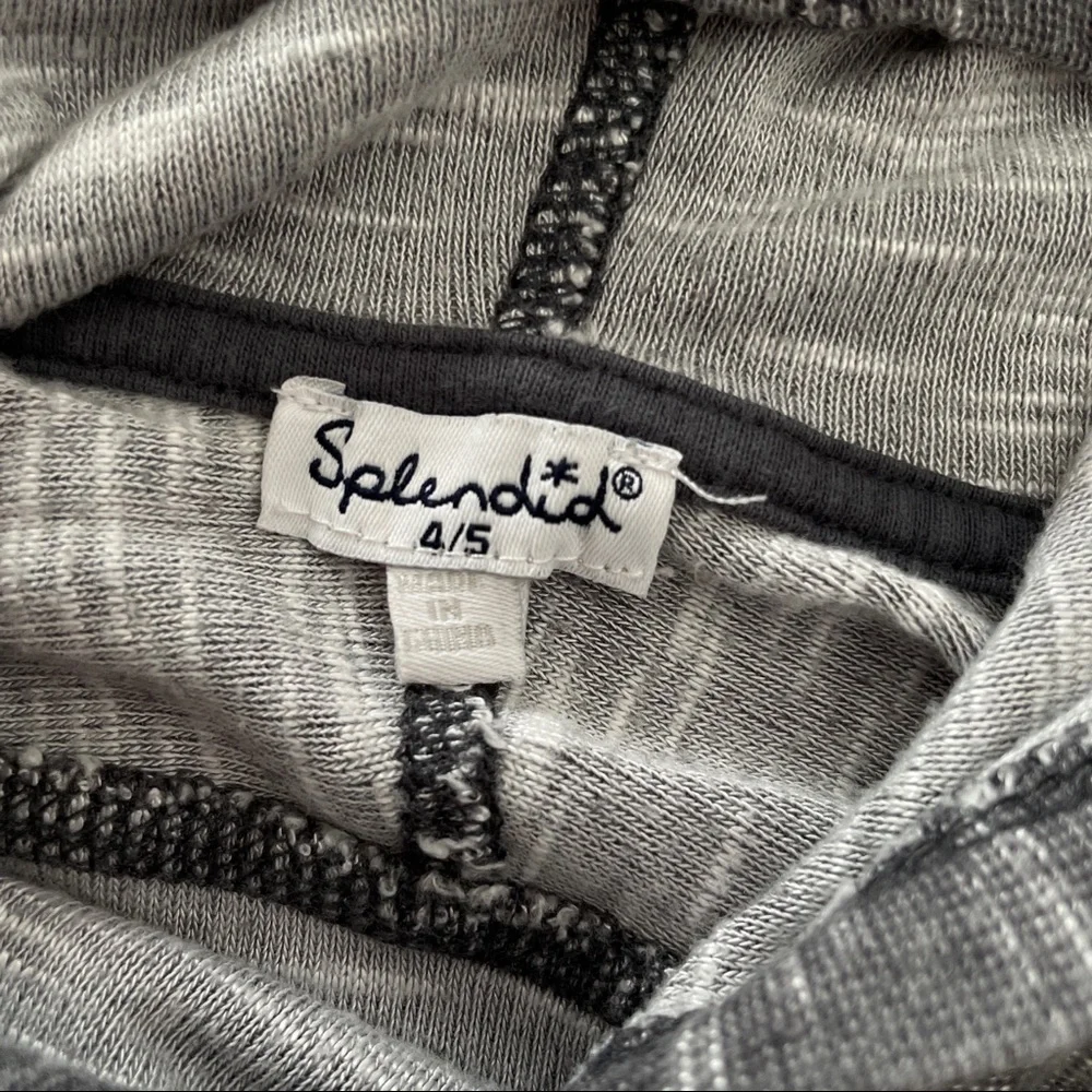 Splendid grey hooded
